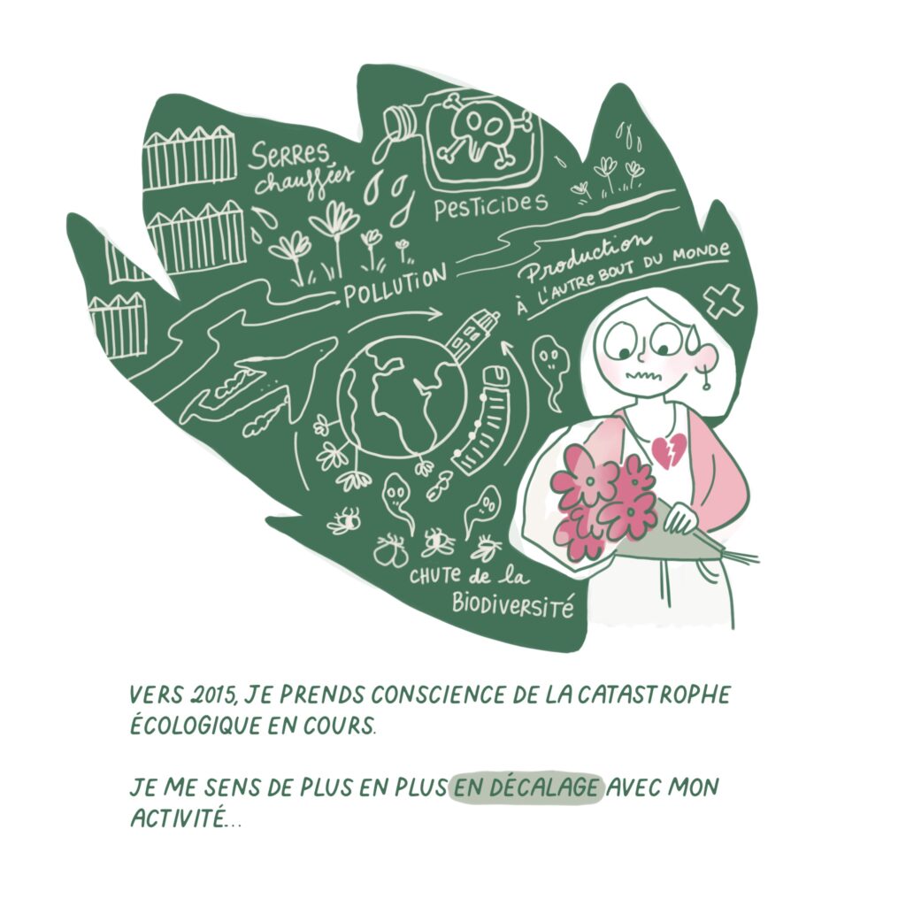 Illustration pédagogique fleuriste écoresponsable 4