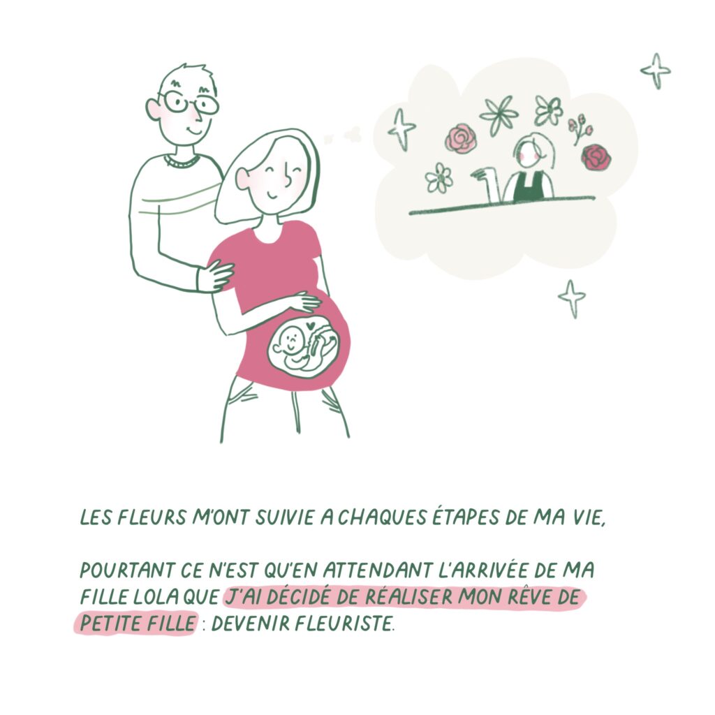 Illustration pédagogique fleuriste écoresponsable 2